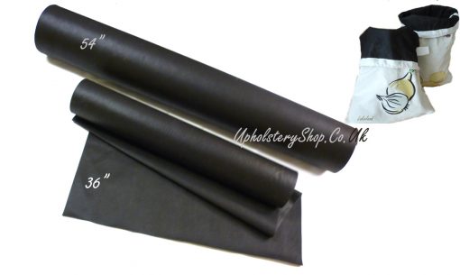 36" (0.92m) Dipryl Lining (Black)