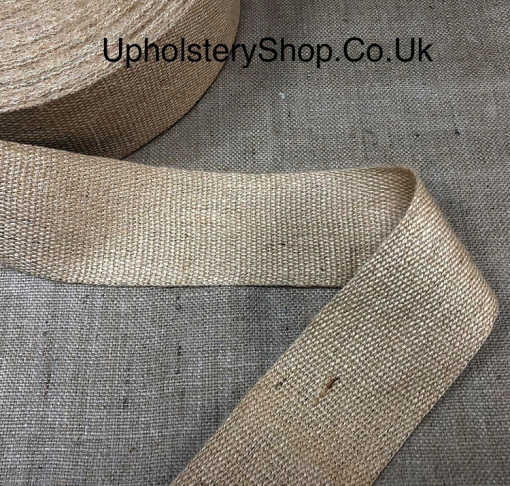 Jute Webbing 3.5" Plain