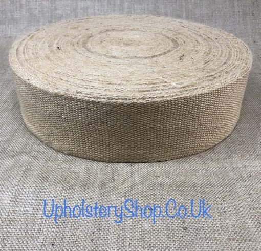 Jute Webbing 3.5" Plain