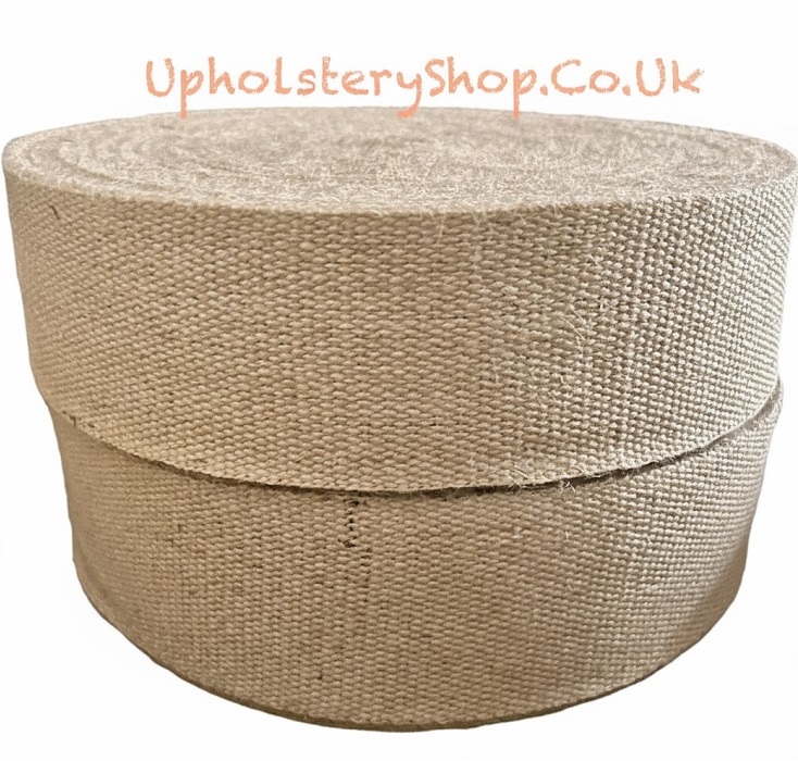 Jute Webbing 3.5"