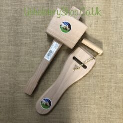 Beechwood Mallet and Webbing Stretcher