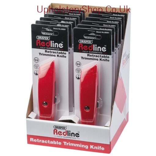 Draper Red Line 68991 Retractable trimming knife