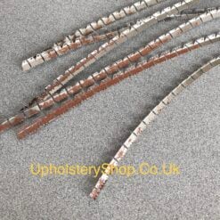 one end affected by rust