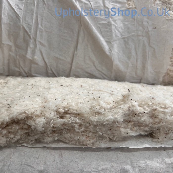 NON FR white cotton felt